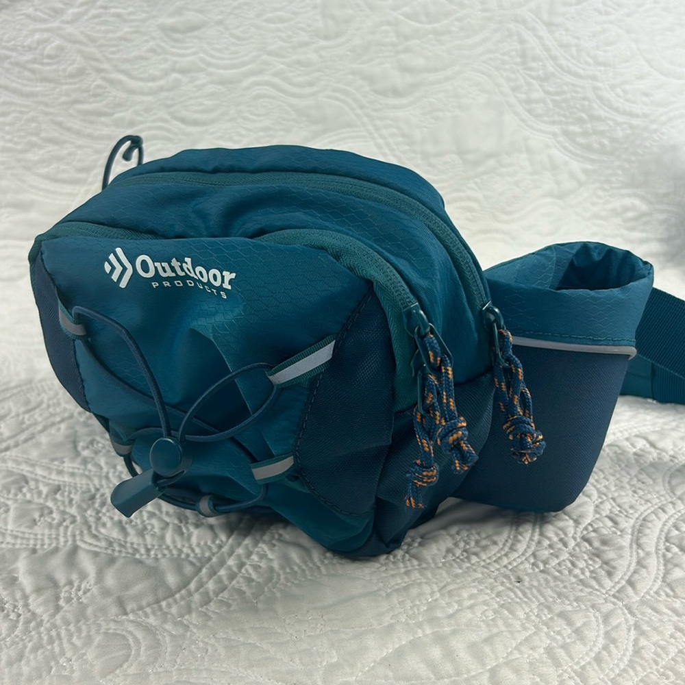 Outdoor Products fanny pack water bottle carrier hiking pouch one size